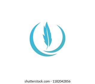 Feather law logo 