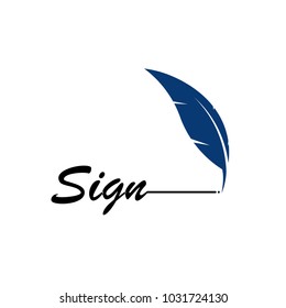 Feather Logo Design