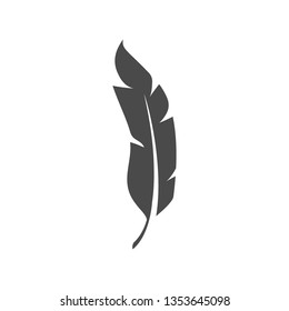 Feather logo design.