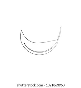feather logo stock illustration design