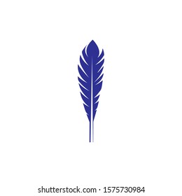 feather logo stock illustrator design