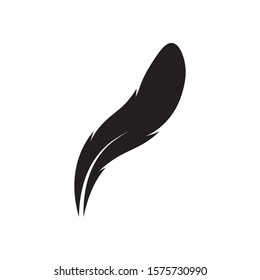 feather logo stock illustrator design