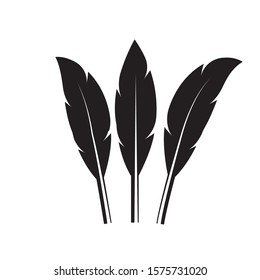 feather logo stock illustrator design