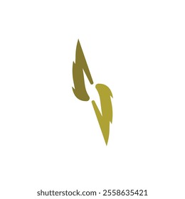 Feather Logo Vector Icon Template Illustration
