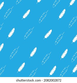 feather pattern 1 object with two different style