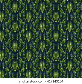 feather pattern