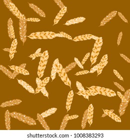 Feather Pattern, bright colorful background, cute and fun decoration. Vector illustration for celebration, party, carnival, festive holiday and Your project.