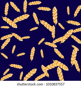 Feather Pattern, bright colorful background, cute and fun decoration. Vector illustration for celebration, party, carnival, festive holiday and Your project.