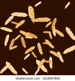 Feather Pattern, bright colorful background, cute and fun decoration. Vector illustration for celebration, party, carnival, festive holiday and Your project.