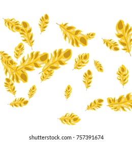 Feather Pattern, bright colorful background, cute and fun decoration. Vector illustration for celebration, party, carnival, festive holiday and Your project.