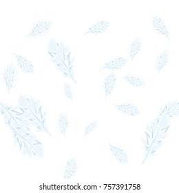 Feather Pattern, bright colorful background, cute and fun decoration. Vector illustration for celebration, party, carnival, festive holiday and Your project.