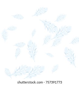 Feather Pattern, bright colorful background, cute and fun decoration. Vector illustration for celebration, party, carnival, festive holiday and Your project.