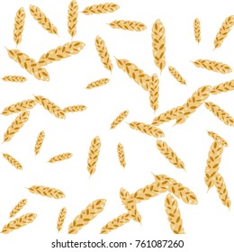 Feather Pattern, bright colorful background, cute and fun decoration. Vector illustration for celebration, party, carnival, festive holiday and Your project.