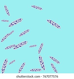 Feather Pattern, bright colorful background, cute and fun decoration. Vector illustration for celebration, party, carnival, festive holiday and Your project.