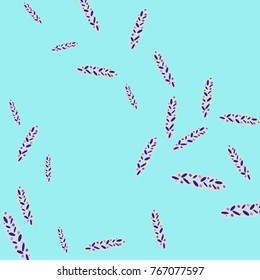Feather Pattern, bright colorful background, cute and fun decoration. Vector illustration for celebration, party, carnival, festive holiday and Your project.