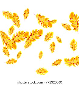 Feather Pattern, bright colorful background, cute and fun decoration. Vector illustration for celebration, party, carnival, festive holiday and Your project.