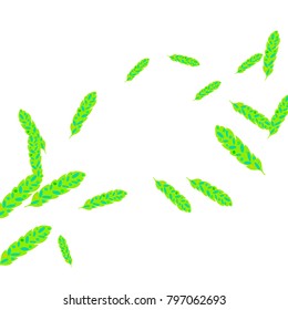 Feather Pattern, bright colorful background, cute and fun decoration. Vector illustration for celebration, party, carnival, festive holiday and Your project.
