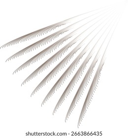Feather pattern design for your business and website.