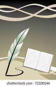 pluma de plumas