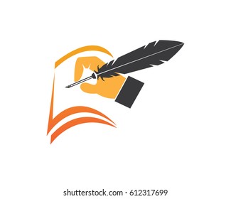 Feather Pen Education Logo