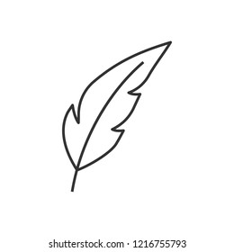 Feather pen icon