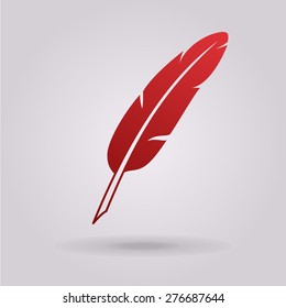 feather pen icon
