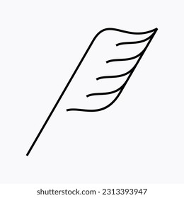 The feather pen icon is frequently used in various contexts, including educational websites, writing applications, bookstores, and publishing platforms. Eps 10