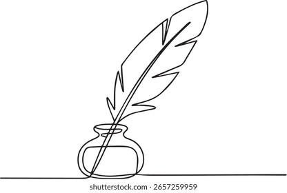 Icono de Vector de arte de línea de pluma
