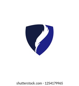 feather pen logo