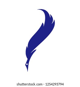 feather pen logo