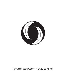 Feather pen Logo template Vector illustration