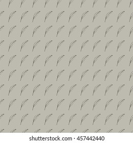 feather, pen seamless background. wallpaper. for registration of a notebook, textbook, web site, web design, fabric, material. vector illustration.