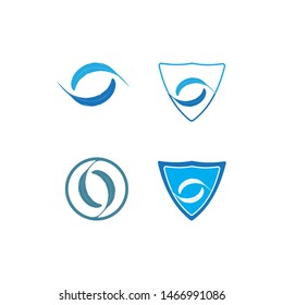 
Feather pen write sign logo template app icons