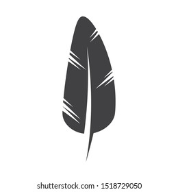 Feather pen write sign logo template app icons