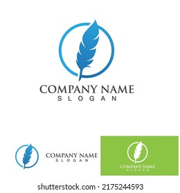 plumas pluma pluma escritura iconos de la aplicación del logotipo de firma