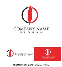 plumas pluma pluma escritura iconos de la aplicación del logotipo de firma
