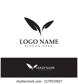 feather pen write sign logo template app icons
