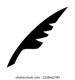 Feather quill pen