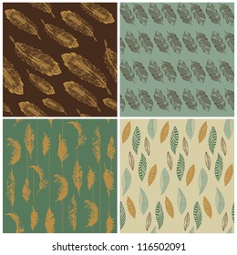 Fondo inoxidable de la pluma - para diseño y libro de recortes - en vector