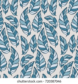 Feather seamless pattern