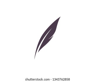 Feather symbol illustration