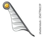 Feather of Truth of the Egyptian Goddess Maat, Feather of Maat used in the Judgement of Osiris