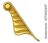 Feather of Truth of the Egyptian Goddess Maat, Feather of Maat used in the Judgement of Osiris