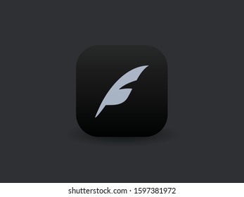 Feather - Vector App Icon