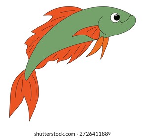 Peces de la pluma aislados en el fondo blanco
