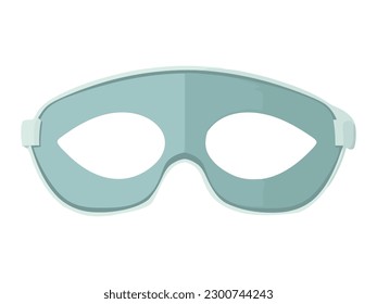 Feathered mask design for a theatrical performance icon isolated