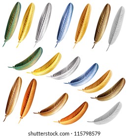 feathers