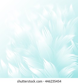 Feathers background