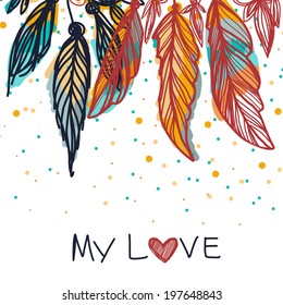 ?olorful feathers for colorful life