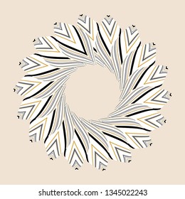 feathers corolla frame in ivory black shades